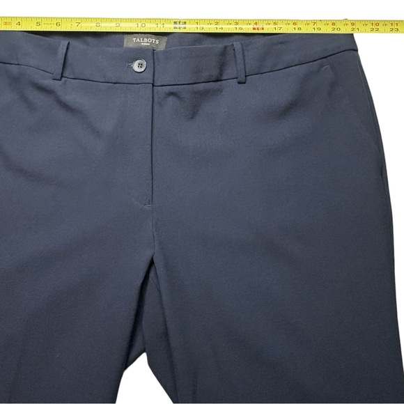 NEW Talbots Pants Womens 16W Windsor Wide Leg Stretch Trouser 32” Inseam Classic - Picture 4 of 12